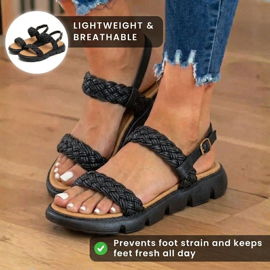 Schicke orthopädische Sandalen mit einzigartigem Design