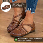 Vintage inspirierte Orthopädische Sandalen