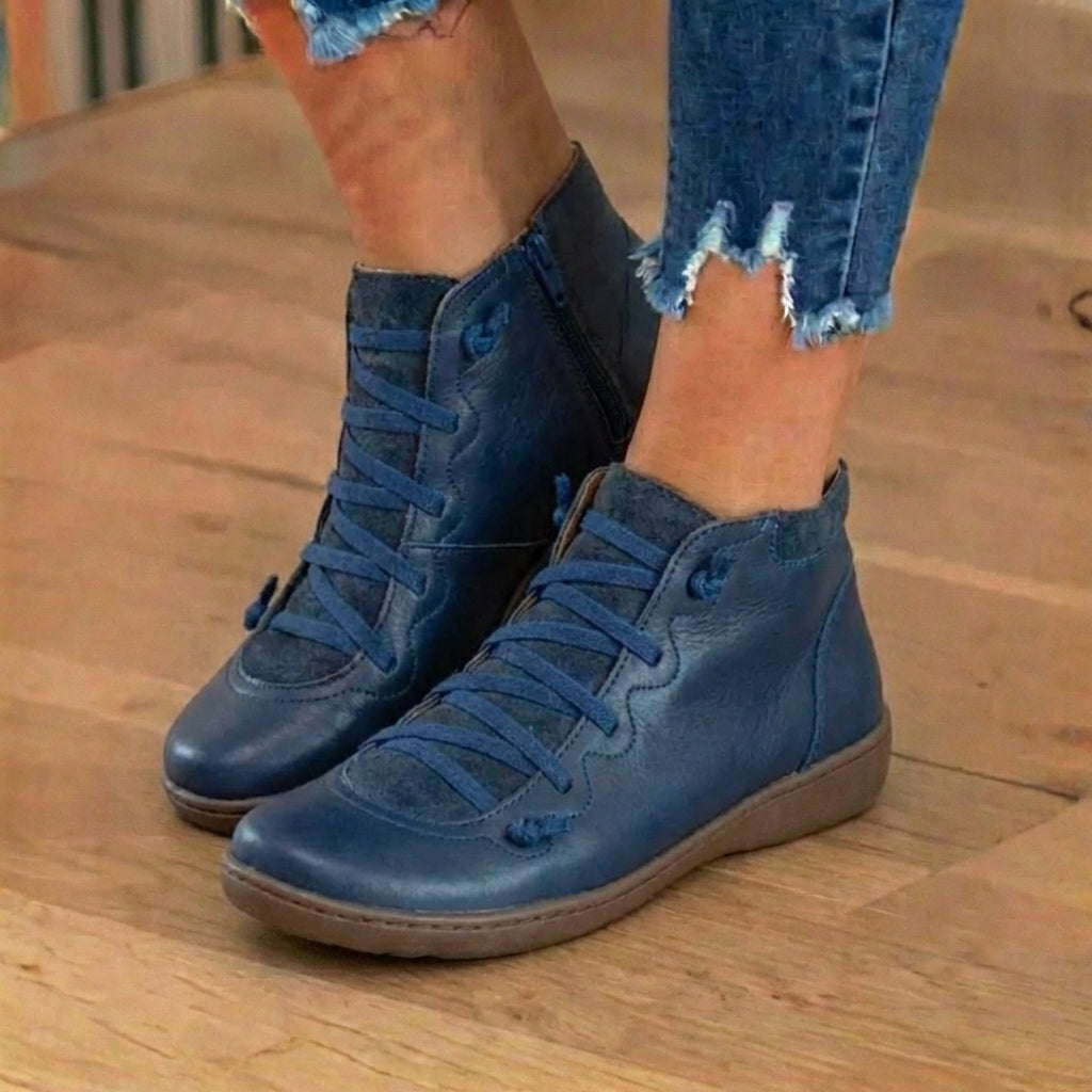 Schicke orthopädische Stiefel mit einzigartigem Design
