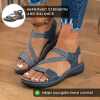 Klassische Orthopädische Sandalen mit zeitlosem Stil