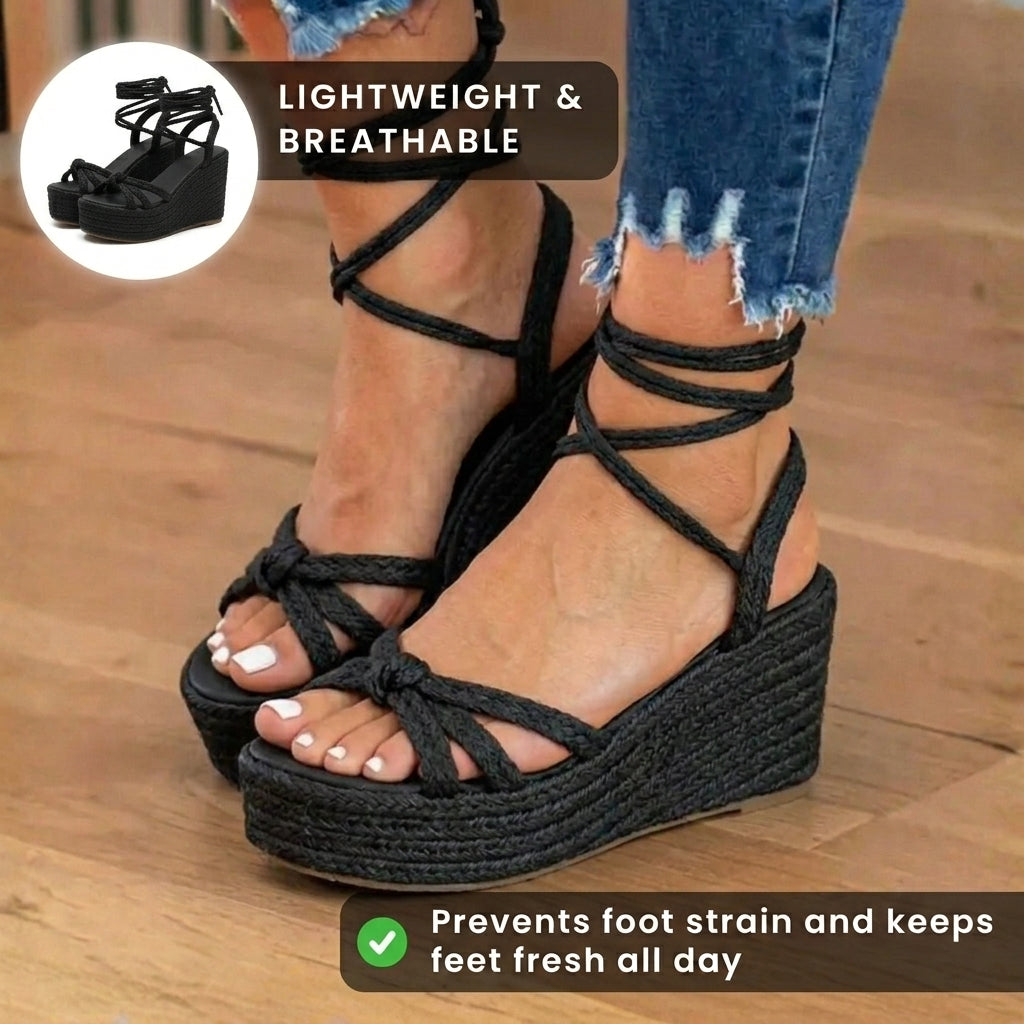 Von Vintage inspirierte orthopädische Sandalen