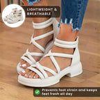Klassische orthopädische Sandalen mit zeitlosem Stil