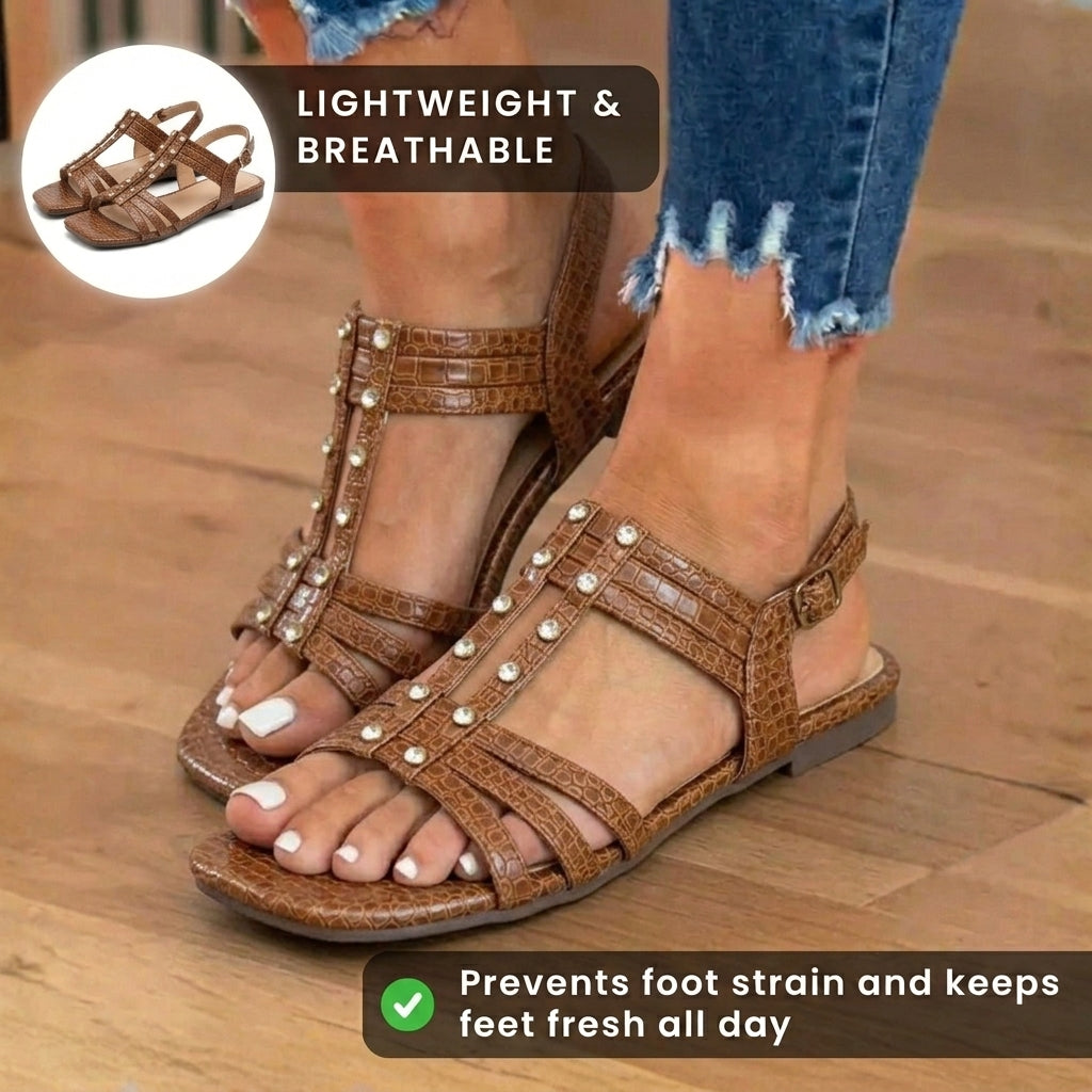 Schicke orthopädische Sandalen mit einzigartigem Design
