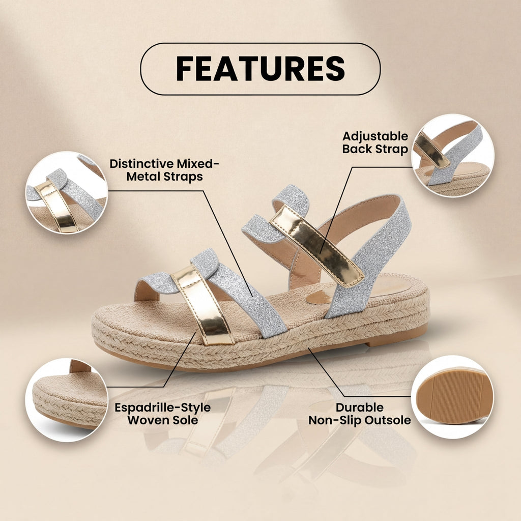 Elegante orthopädische Sandalen für einen modernen Look
