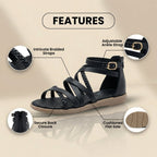 Anmutige Orthopädische Sandalen für modernen Look