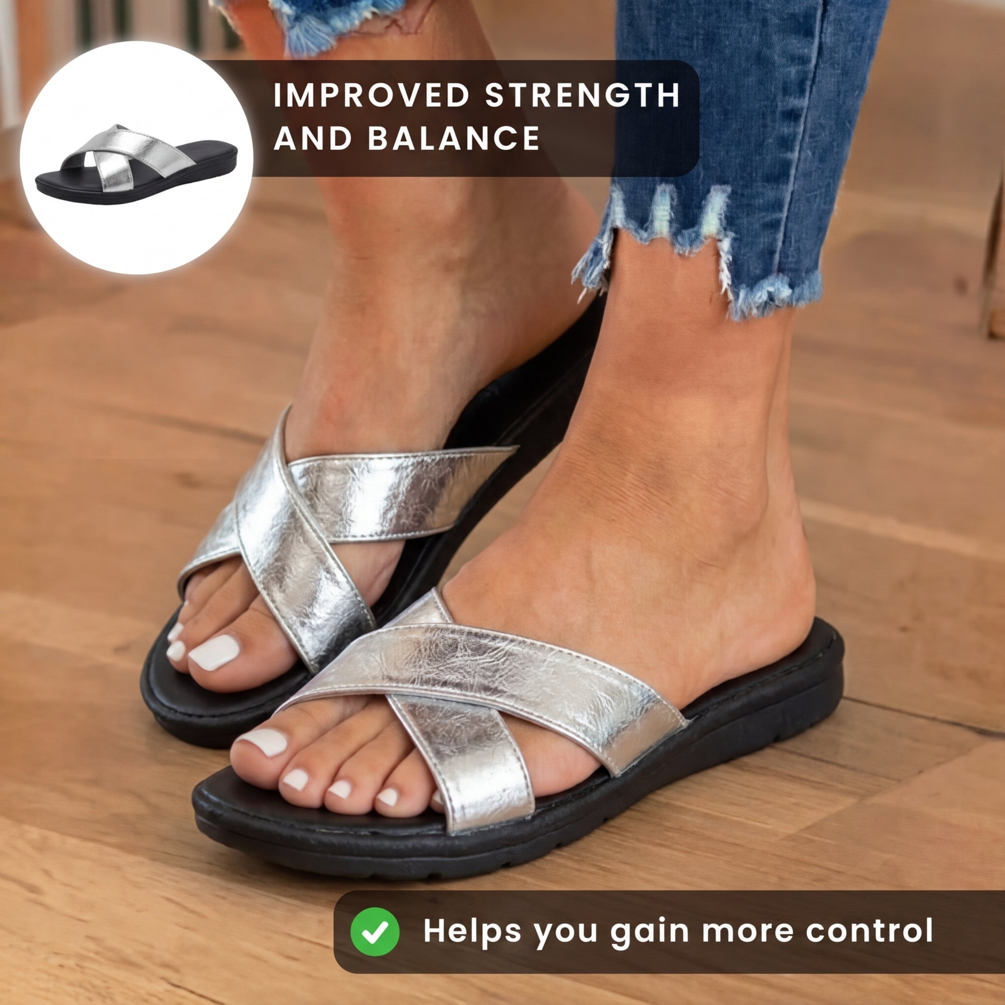 Schicke orthopädische Schuhe mit einzigartigem Design