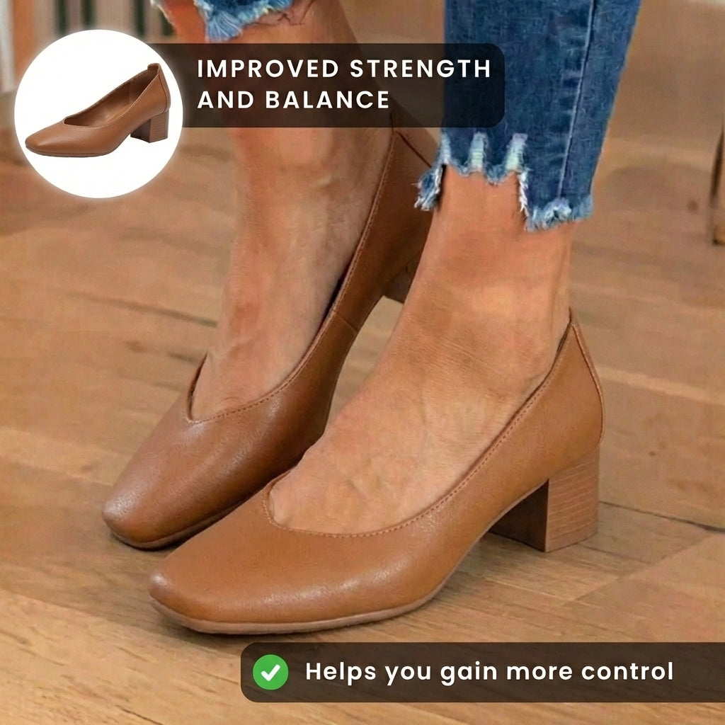 Vintage inspirierte Orthopädische Absatzschuhe
