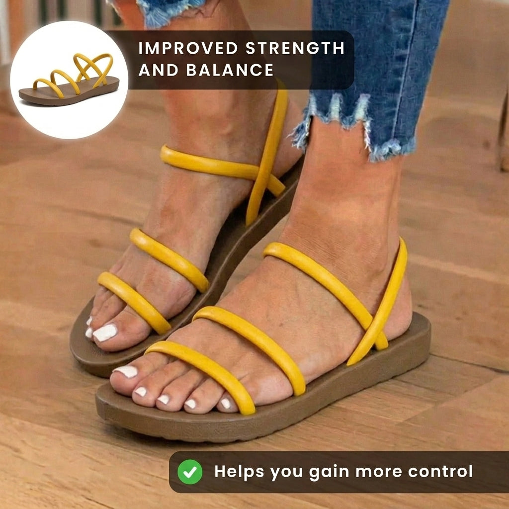 Schicke orthopädische Sandalen mit einzigartigem Design