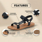 Elegante orthopädische Sandalen für jeden Schritt