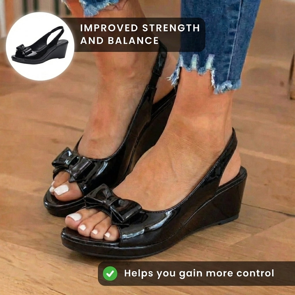 Klassische Orthopädische Absatzschuhe mit zeitlosem Stil