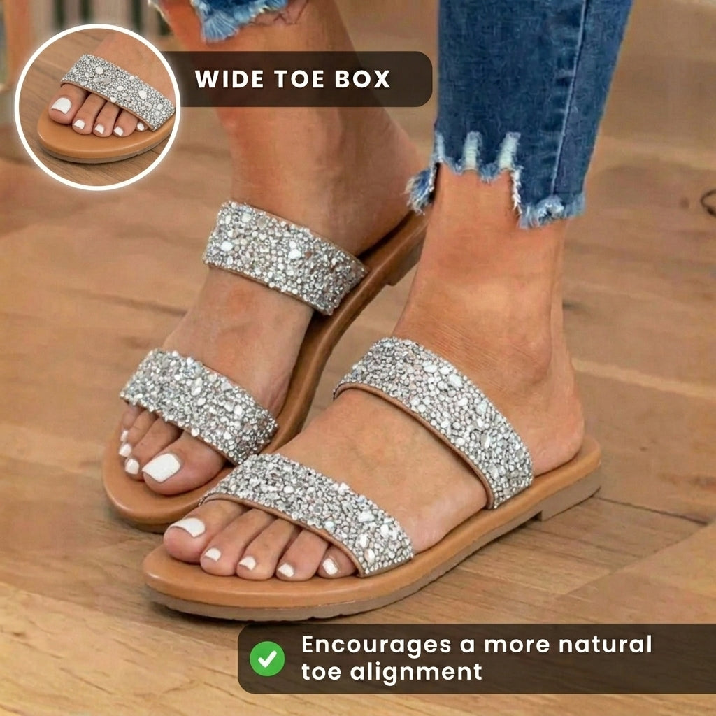 Klassische orthopädische Sandalen mit zeitlosem Stil