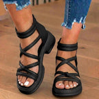 Klassische orthopädische Sandalen mit zeitlosem Stil