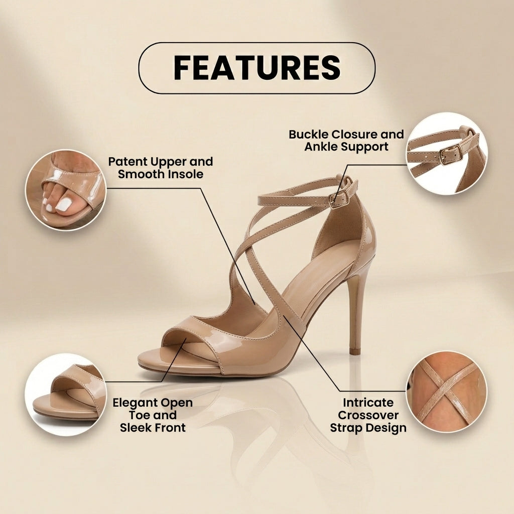 Schicke Orthopädische Absatzschuhe mit einzigartigem Design