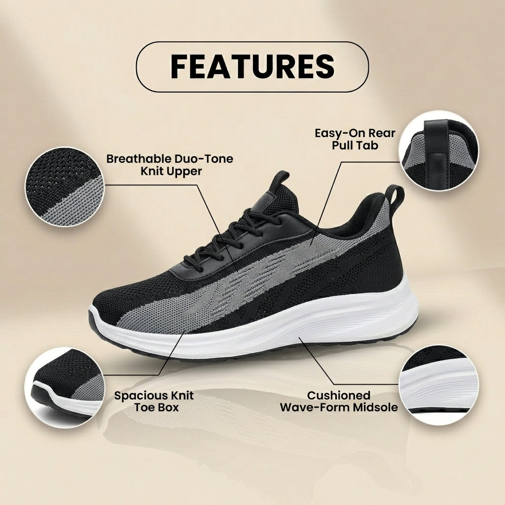 Schicke Orthopädische Sneakers mit einzigartigem Design