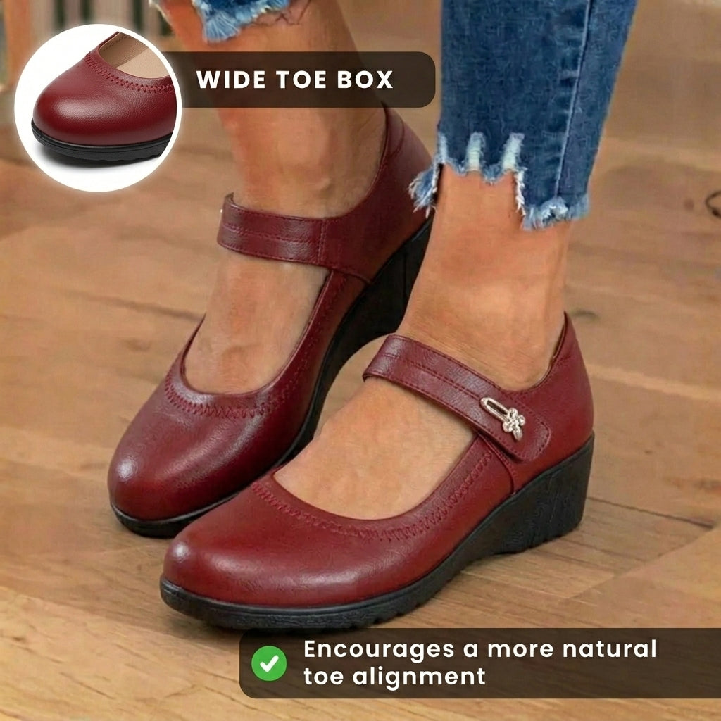 Wunderschön gefertigte orthopädische Ballerinas