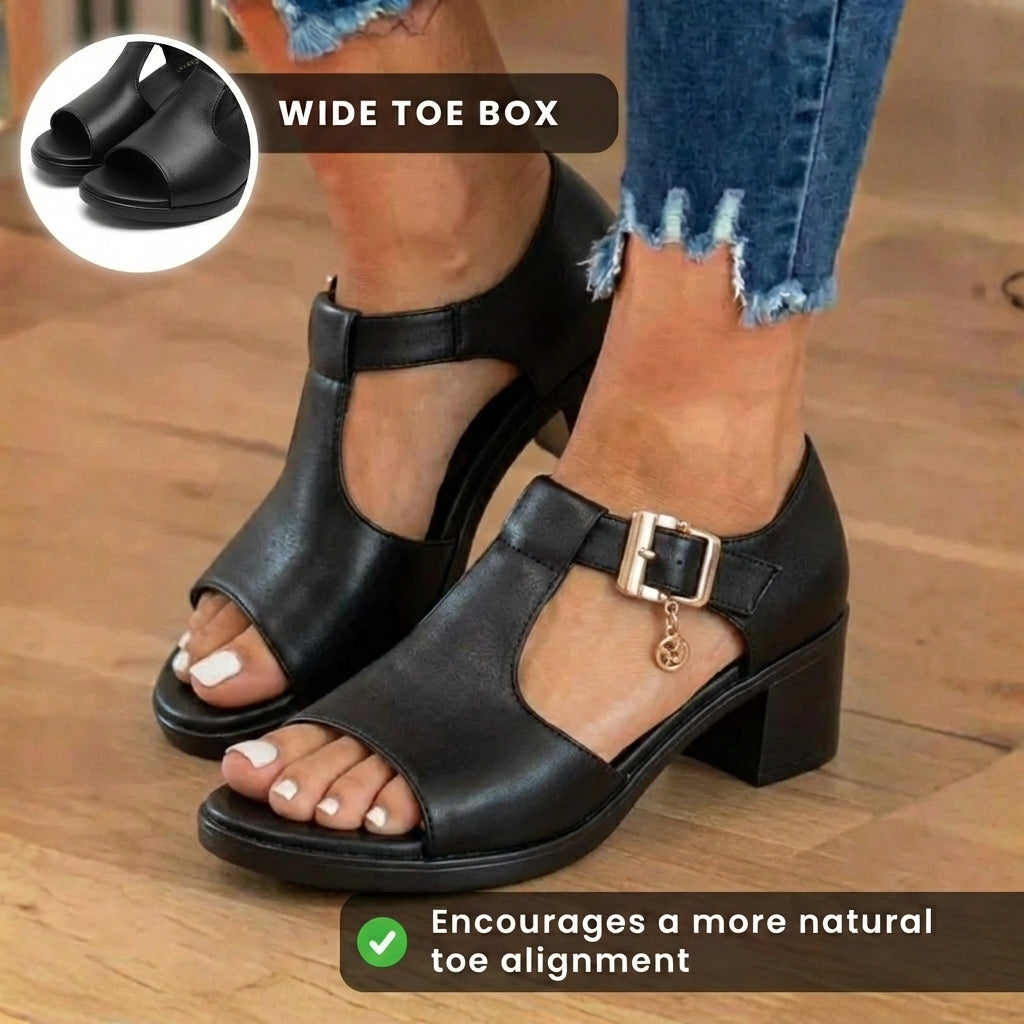 Klassische orthopädische Sandalen mit zeitlosem Stil