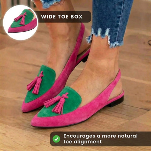Anmutige orthopädische Sandalen für einen modernen Look