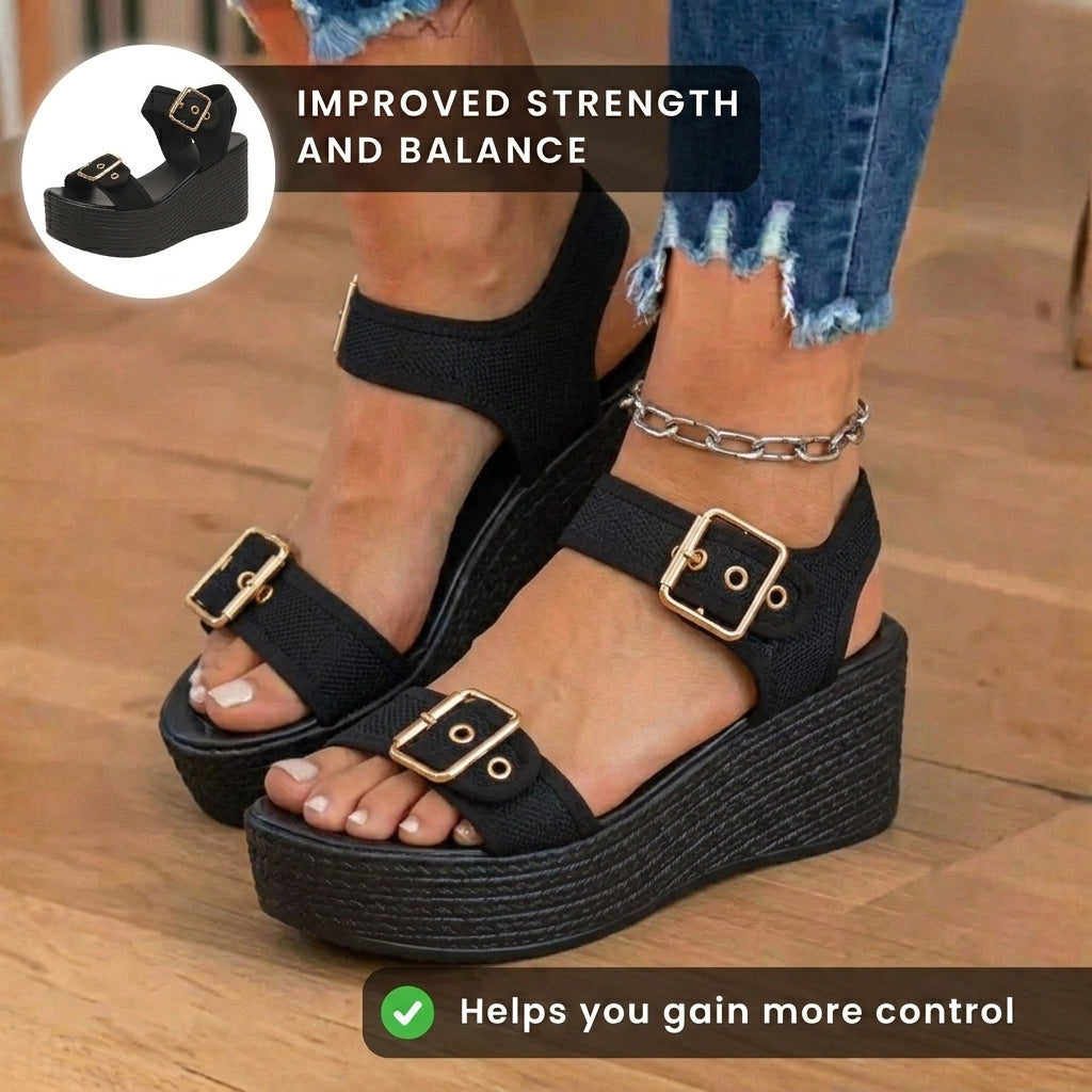 Vintage inspirierte Orthopädische Sandalen