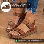 Vintage-inspirierte Orthopädische Sandalen