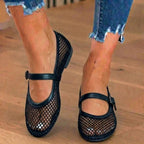 Von Vintage inspirierte orthopädische Ballerinas
