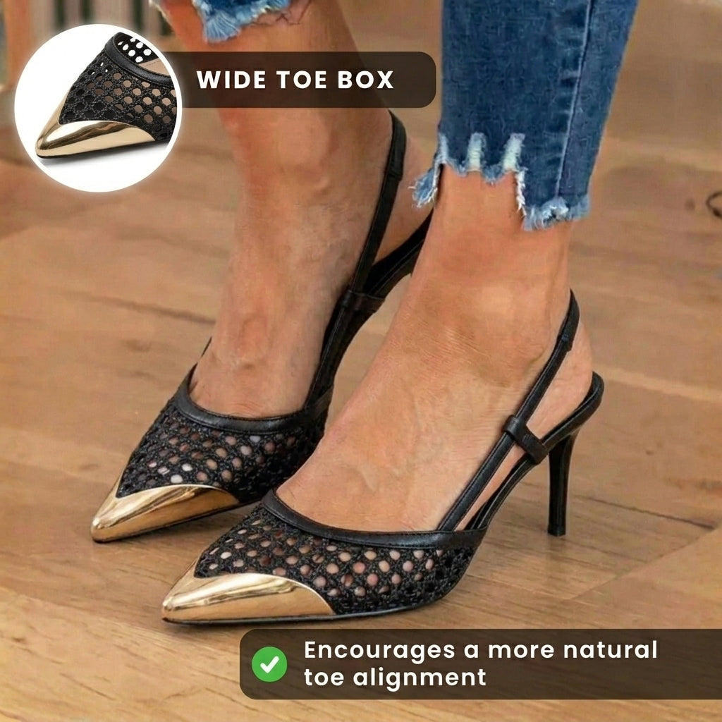 Anmutige Orthopädische Absatzschuhe für modernen Look