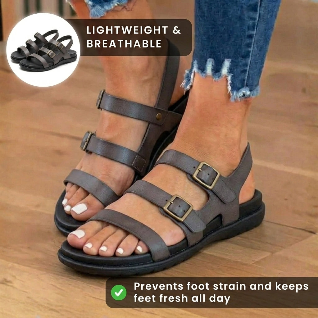 Wunderschön gefertigte orthopädische Sandalen