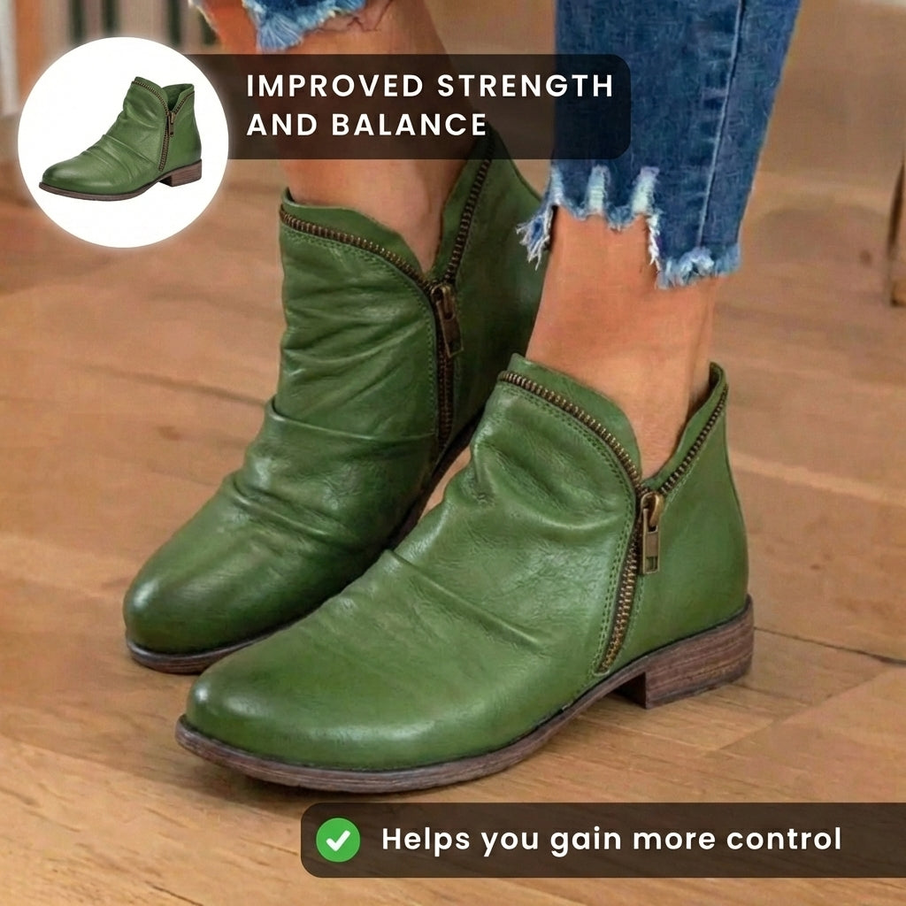 Wunderschön gefertigte orthopädische Stiefel
