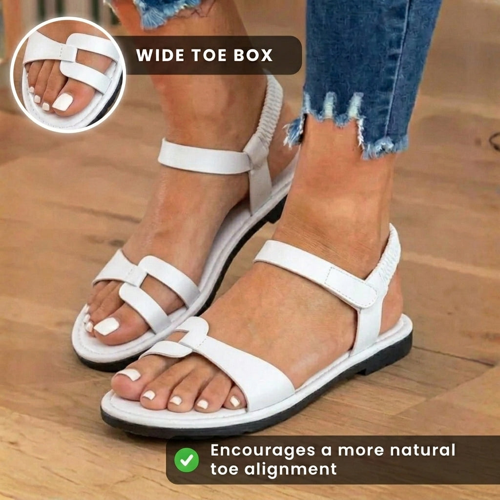 Wunderschön gefertigte orthopädische Sandalen