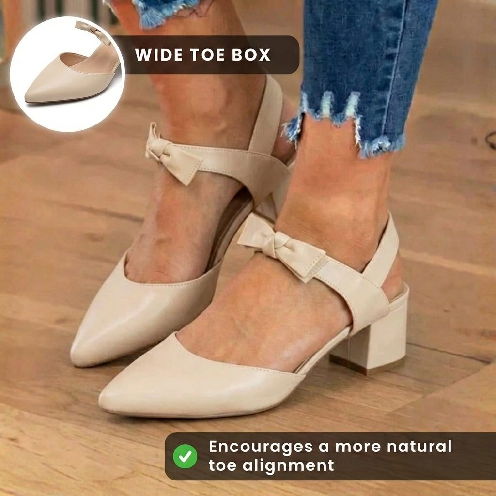 Klassische Orthopädische Absatzschuhe mit zeitlosem Stil
