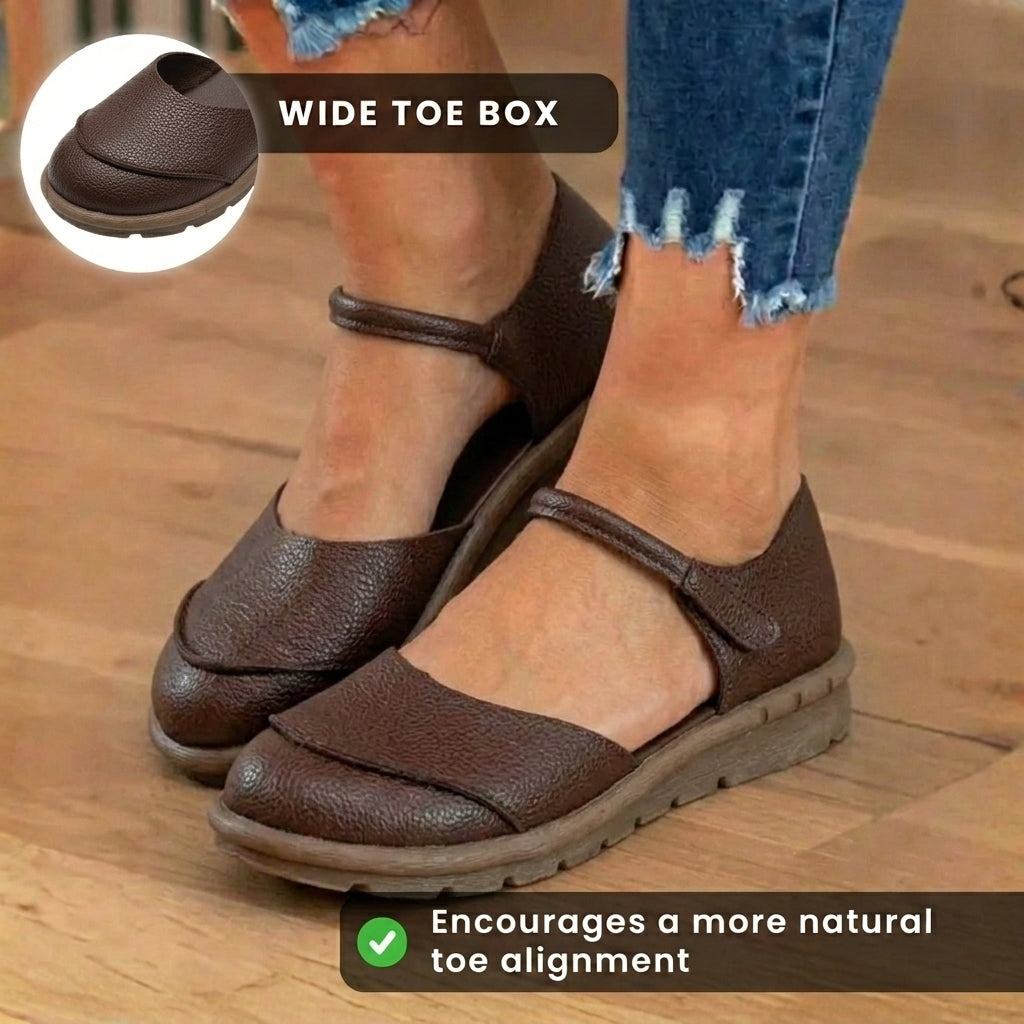 Bequeme orthopädische Sandalen für den täglichen Gebrauch