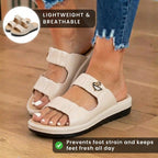 Klassische orthopädische Sandalen mit zeitlosem Stil