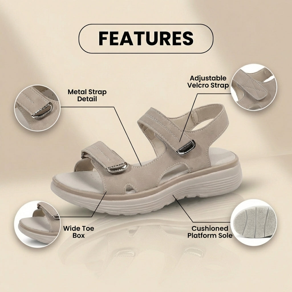 Stilvolle orthopädische Sandalen für jeden Anlass