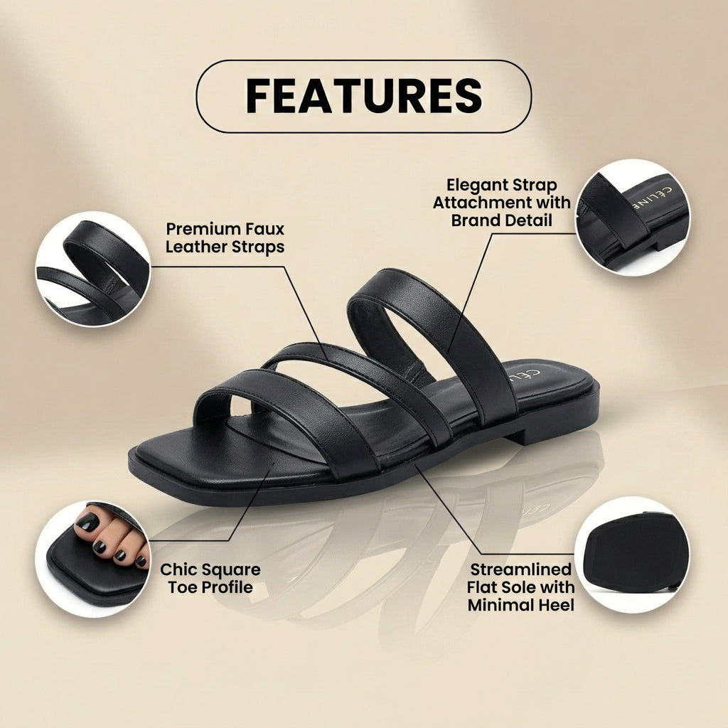 Vintage inspirierte Orthopädische Sandalen