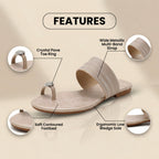 Vintage inspirierte Orthopädische Sandalen