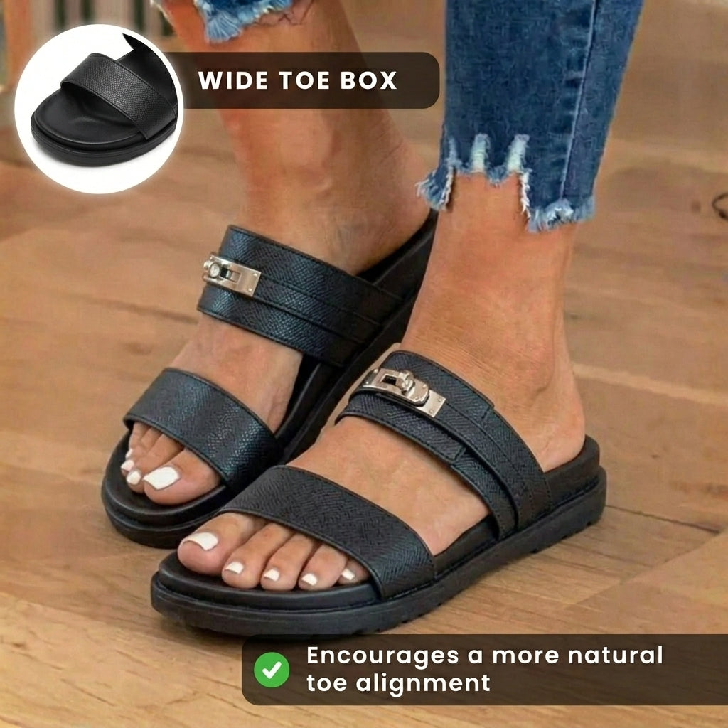 Elegante orthopädische Hausschuhe mit einzigartigem Design