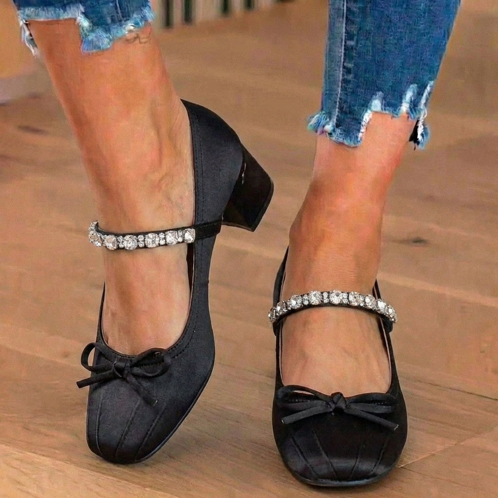 Klassische Orthopädische Absatzschuhe mit zeitlosem Stil