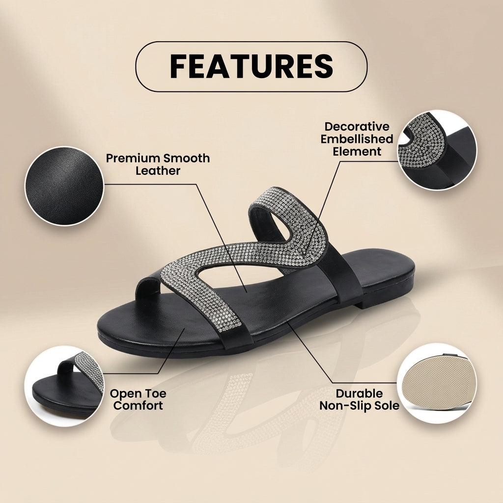 Vintage inspirierte Orthopädische Sandalen