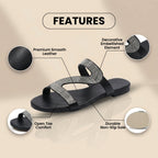 Vintage inspirierte Orthopädische Sandalen