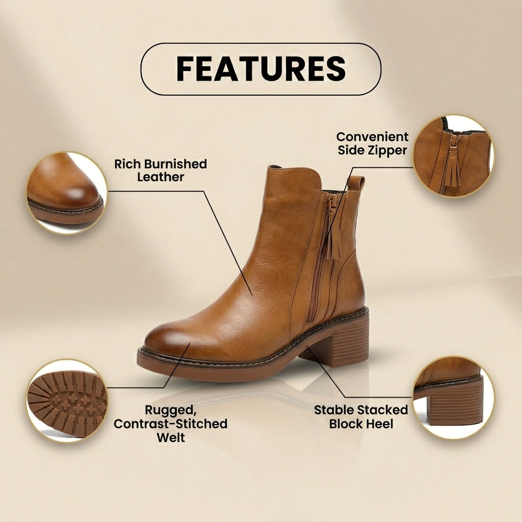 Schicke Orthopädische Stiefel mit einzigartigem Design