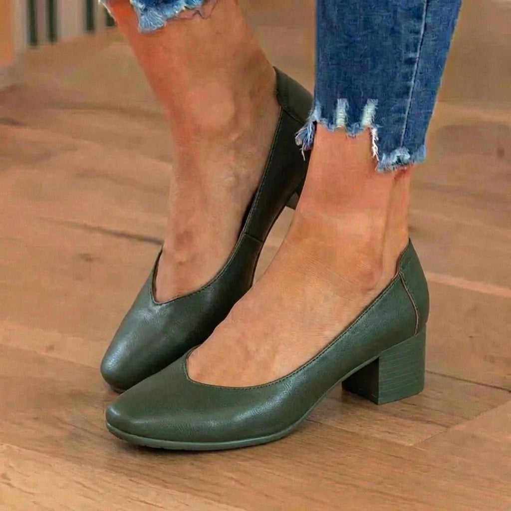 Vintage inspirierte Orthopädische Absatzschuhe