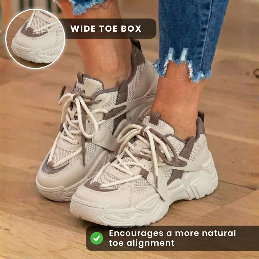 Klassische orthopädische Sneaker mit zeitlosem Stil