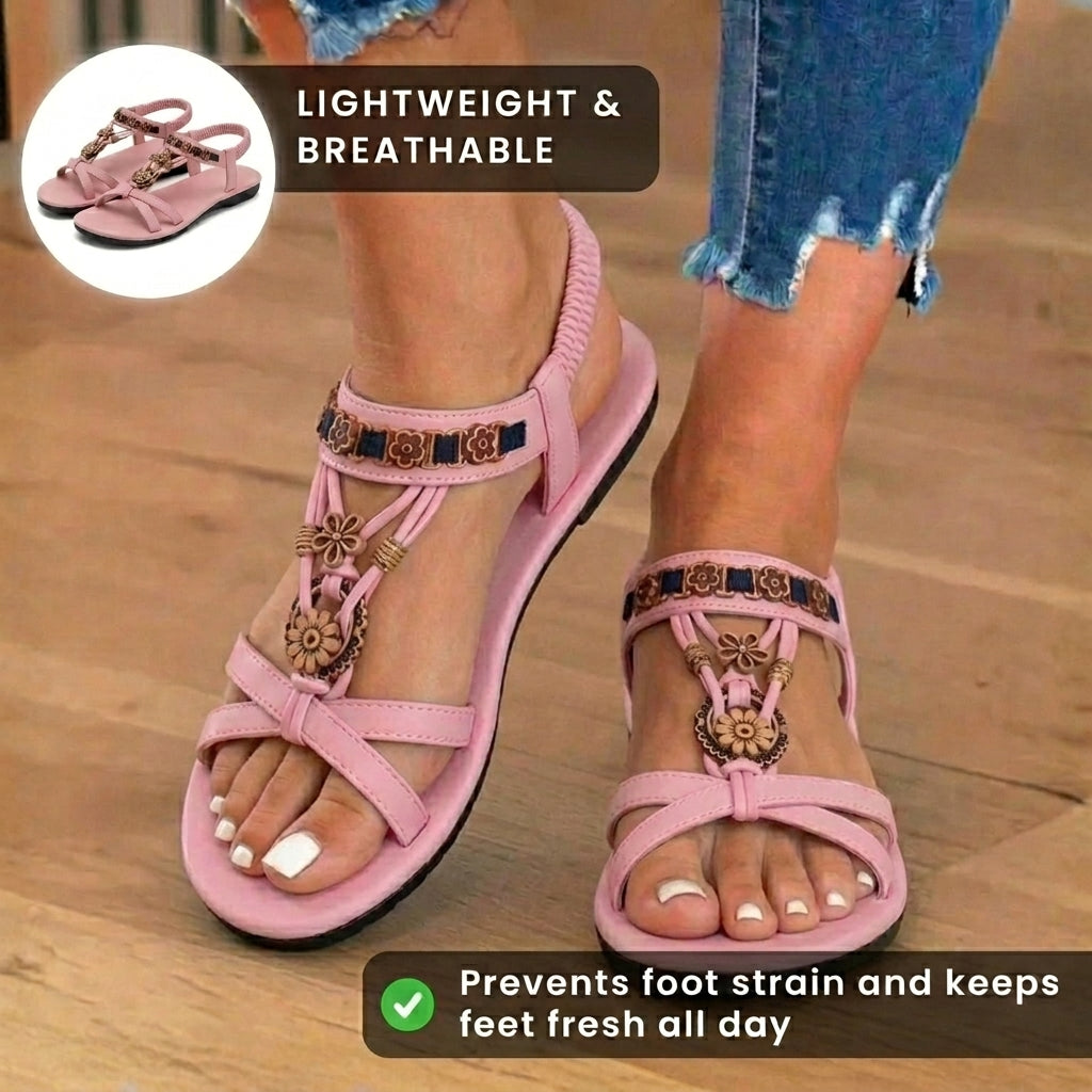 Wunderschön gefertigte orthopädische Sandalen