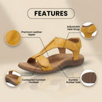 Vintage-inspirierte Orthopädische Sandalen
