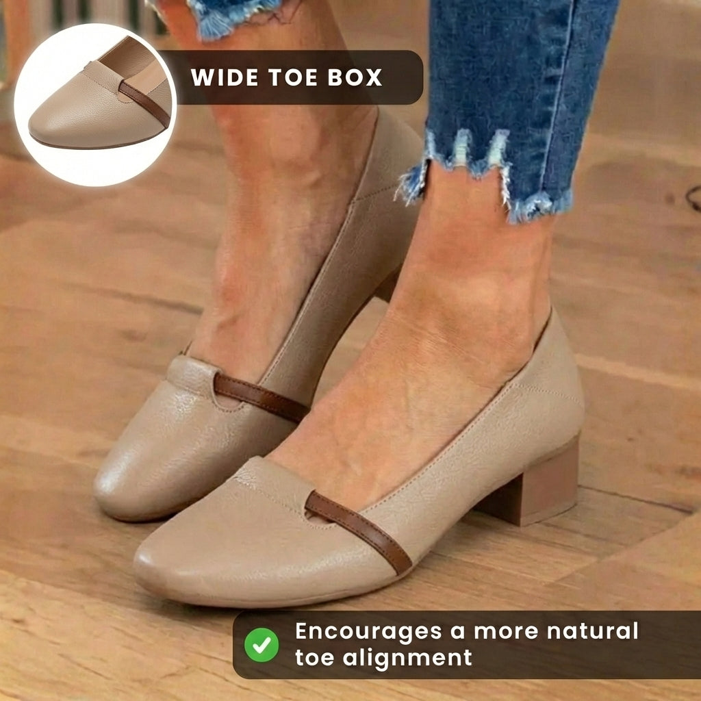 Klassische orthopädische Schuhe mit zeitlosem Stil