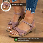 Schicke orthopädische Sandalen mit einzigartigem Design
