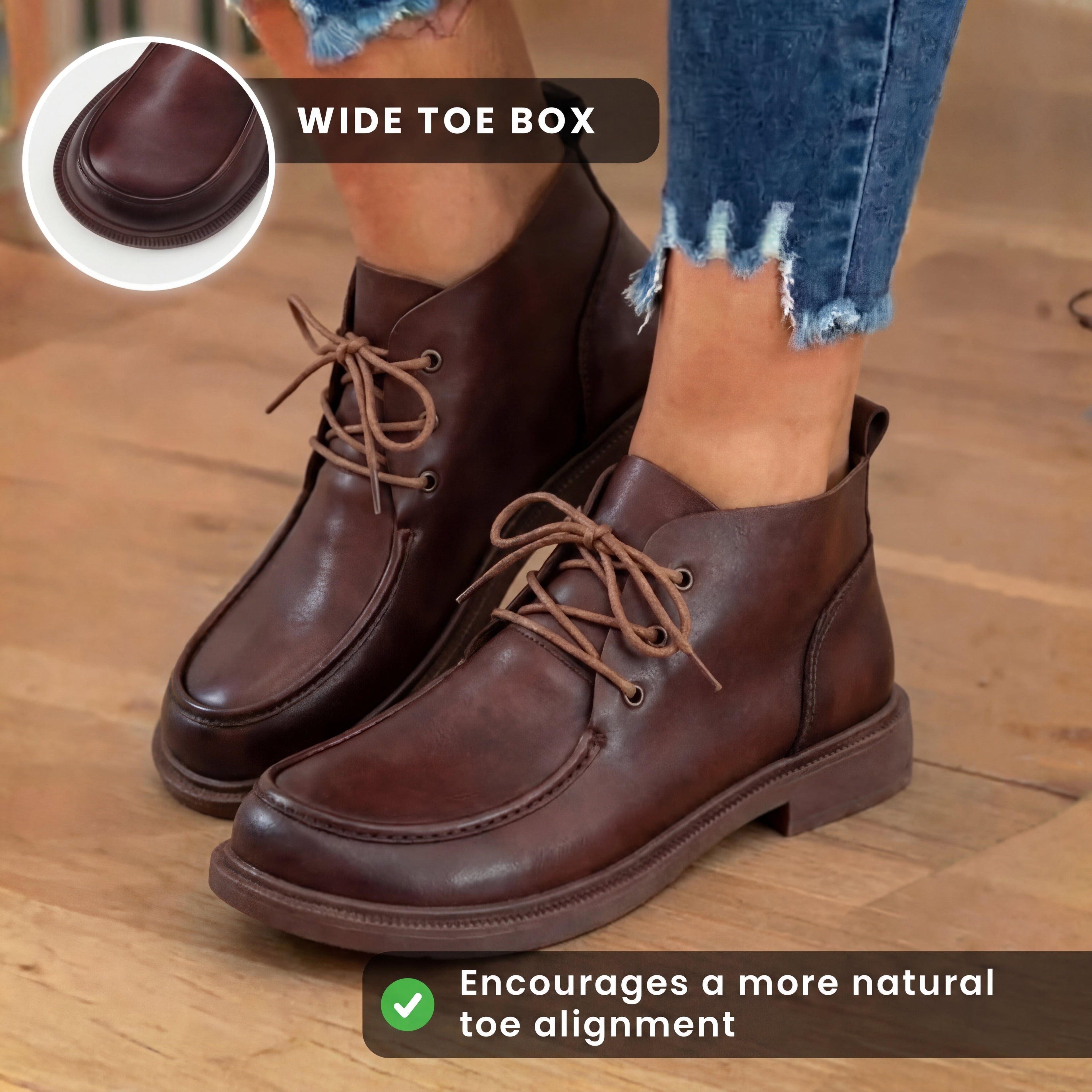 Elegante orthopädische Stiefel für jeden Schritt