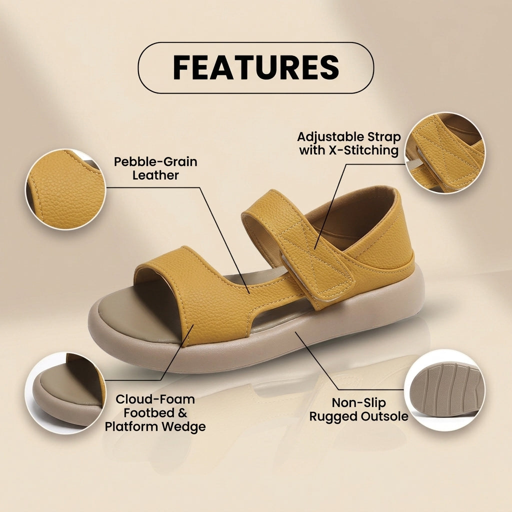 Elegante Orthopädische Sandalen für jeden Schritt
