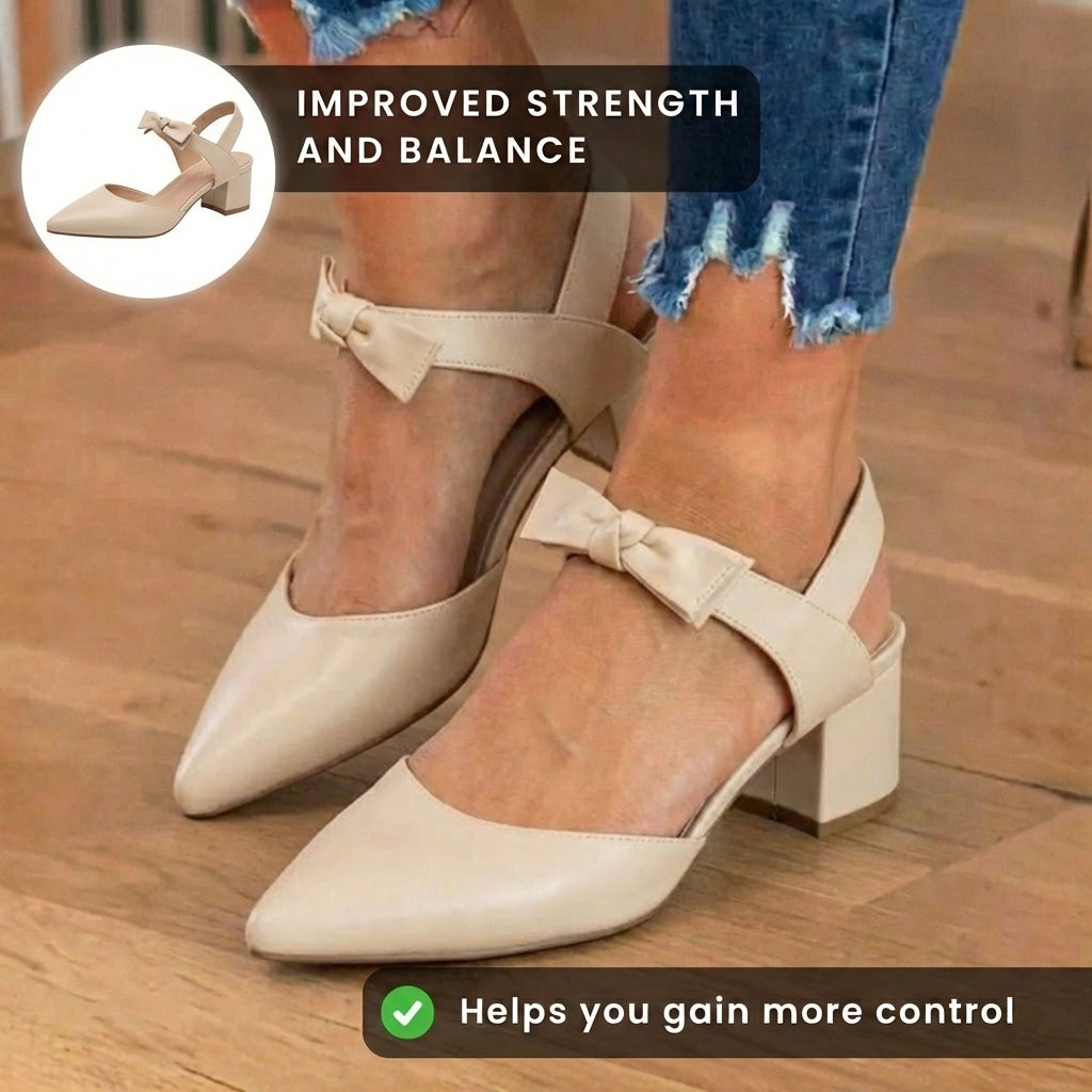 Klassische Orthopädische Absatzschuhe mit zeitlosem Stil