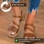 Elegante orthopädische Sandalen für einen modernen Look