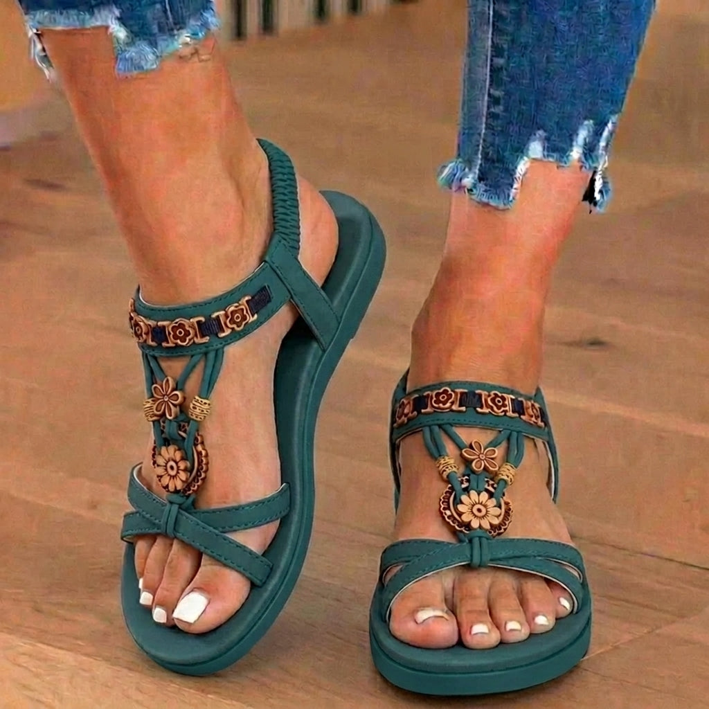 Wunderschön gefertigte orthopädische Sandalen